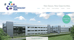 Desktop Screenshot of oxfordtechnologypark.com